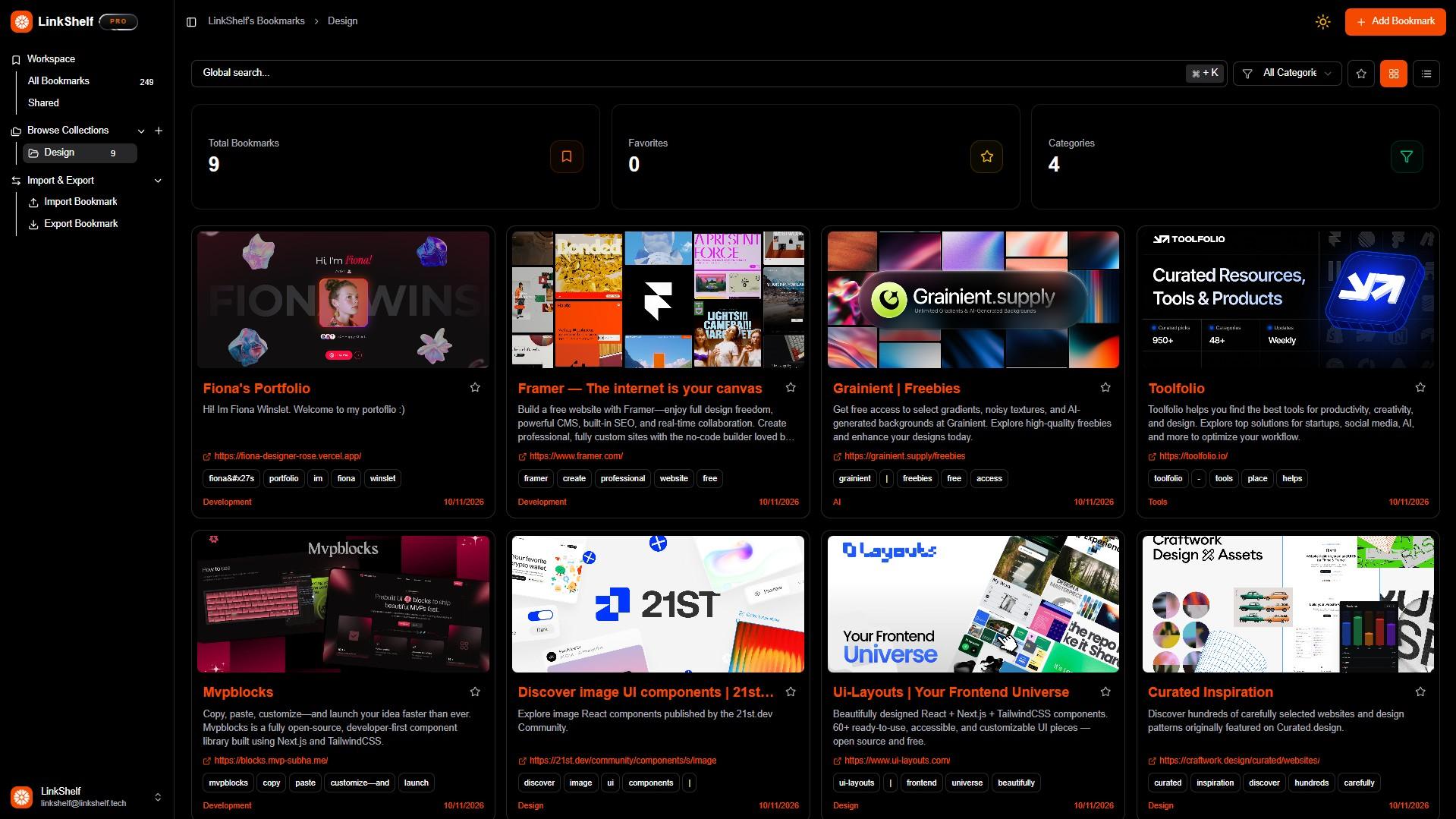 LinkShelf screenshot 2 of 3