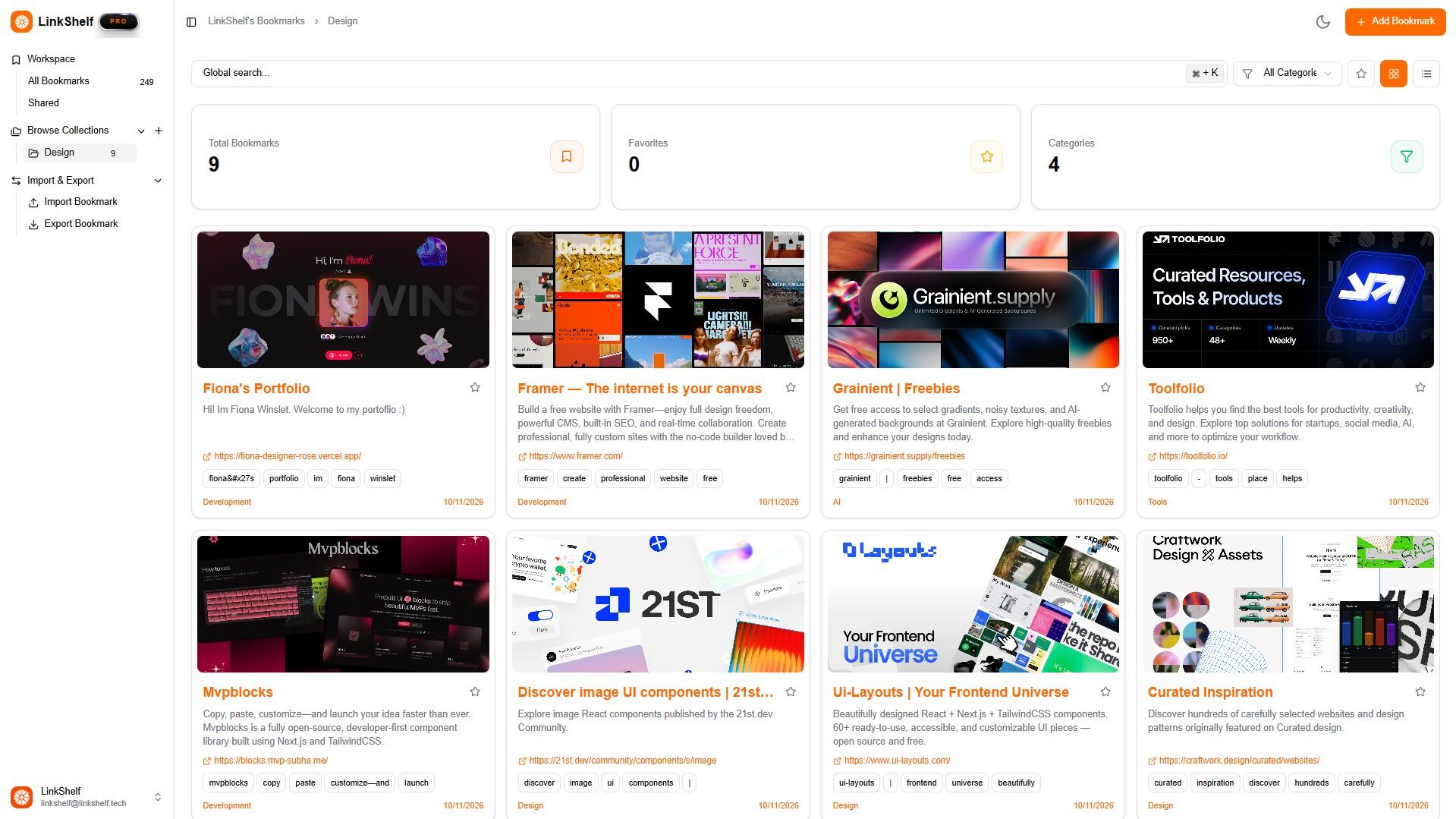 LinkShelf screenshot 3 of 3