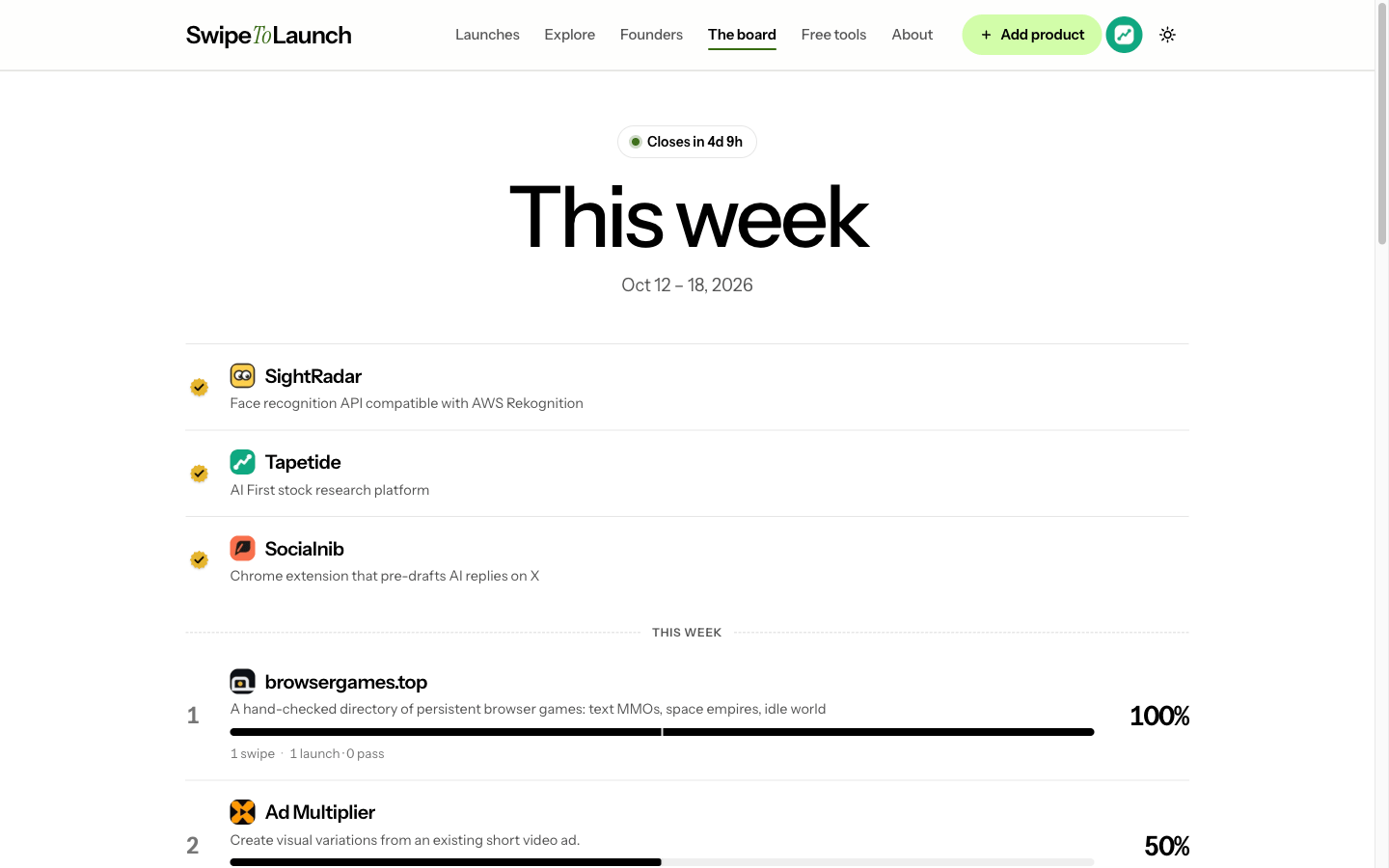 SwipeToLaunch screenshot 3 of 5
