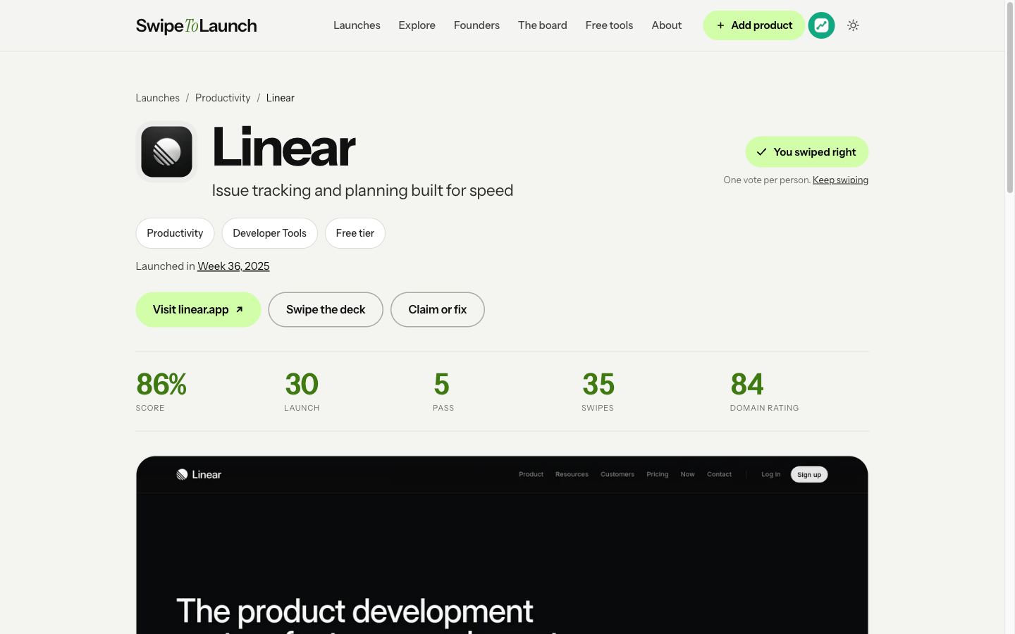 SwipeToLaunch screenshot 2 of 5