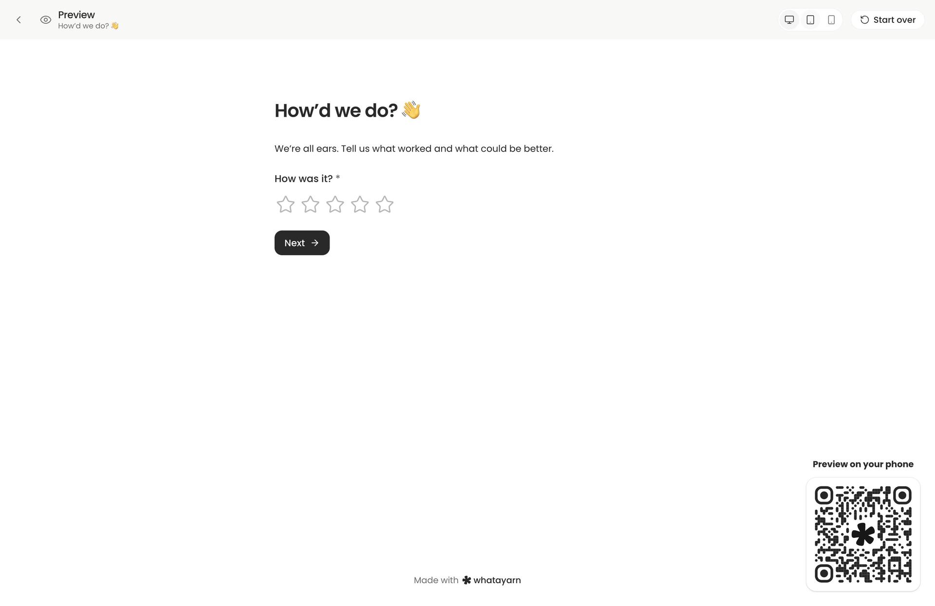 whatayarn screenshot 1 of 5