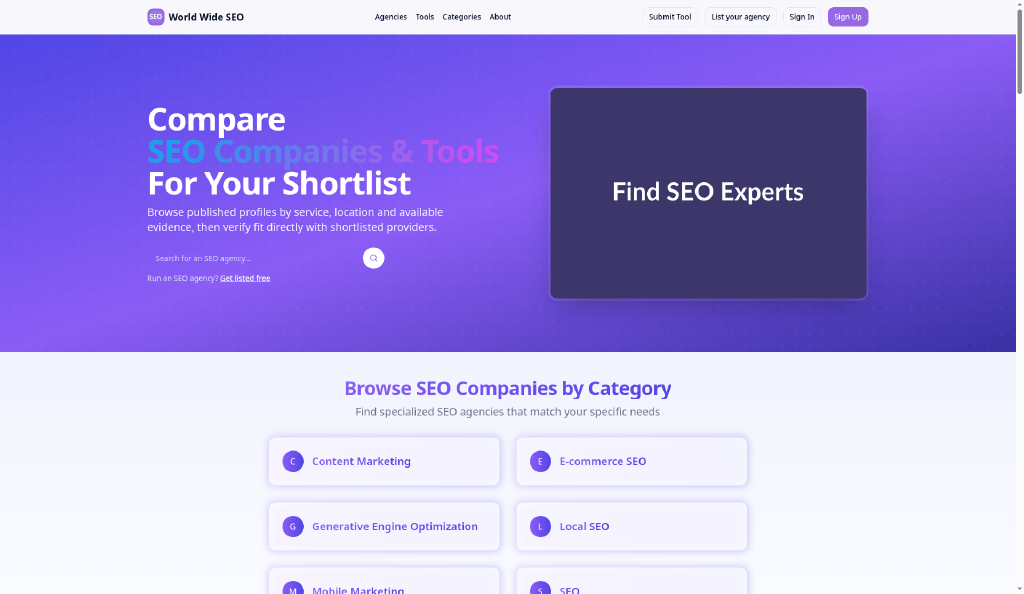 World Wide SEO screenshot 2 of 2