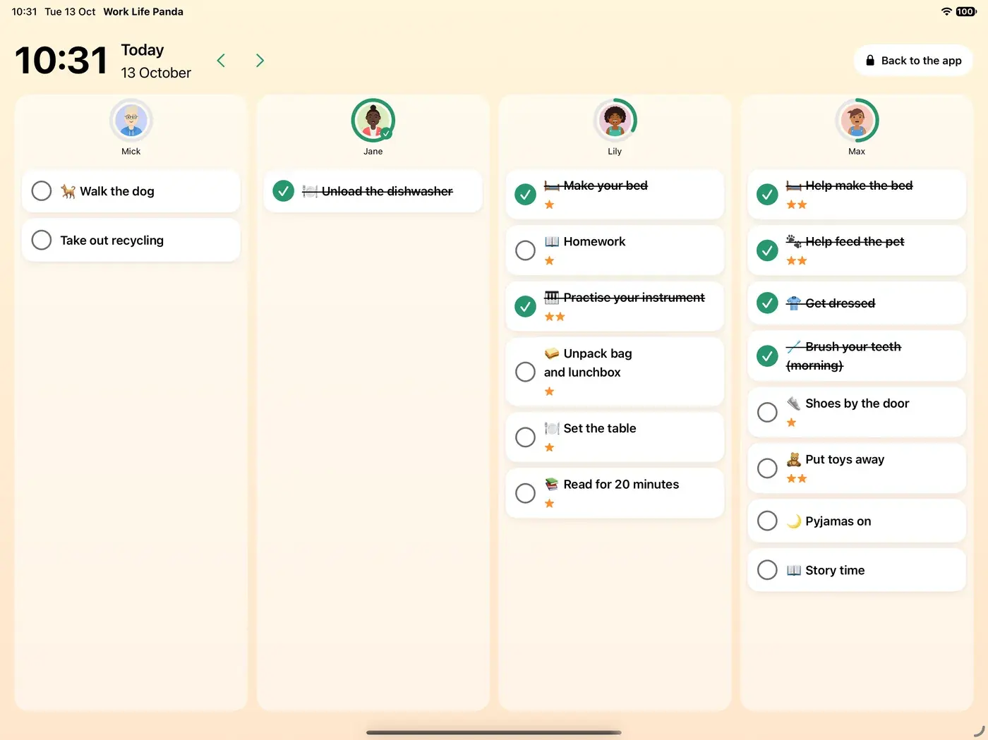 Work Life Panda screenshot 3 of 5