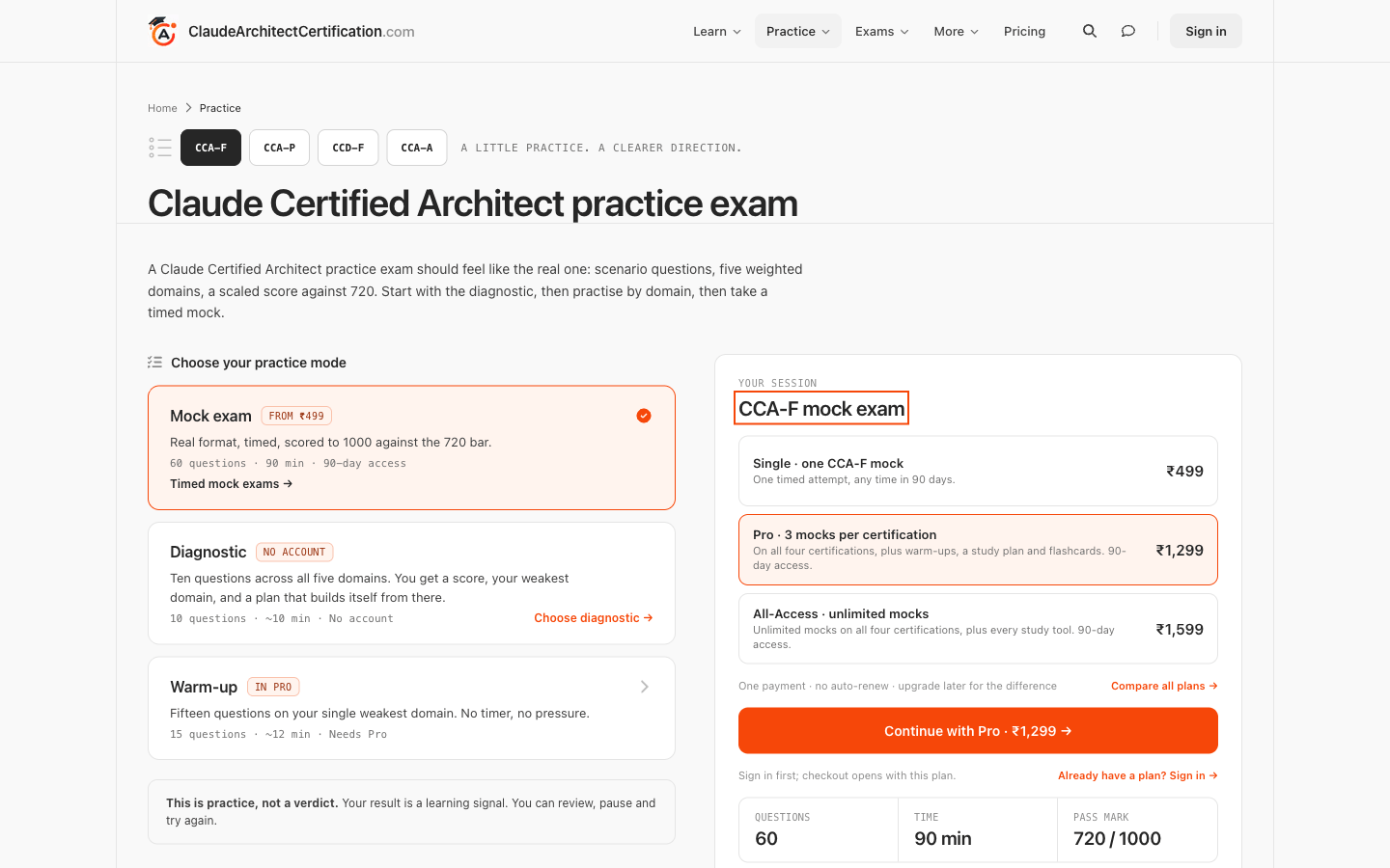 Claude Architect Certification screenshot 4 of 5