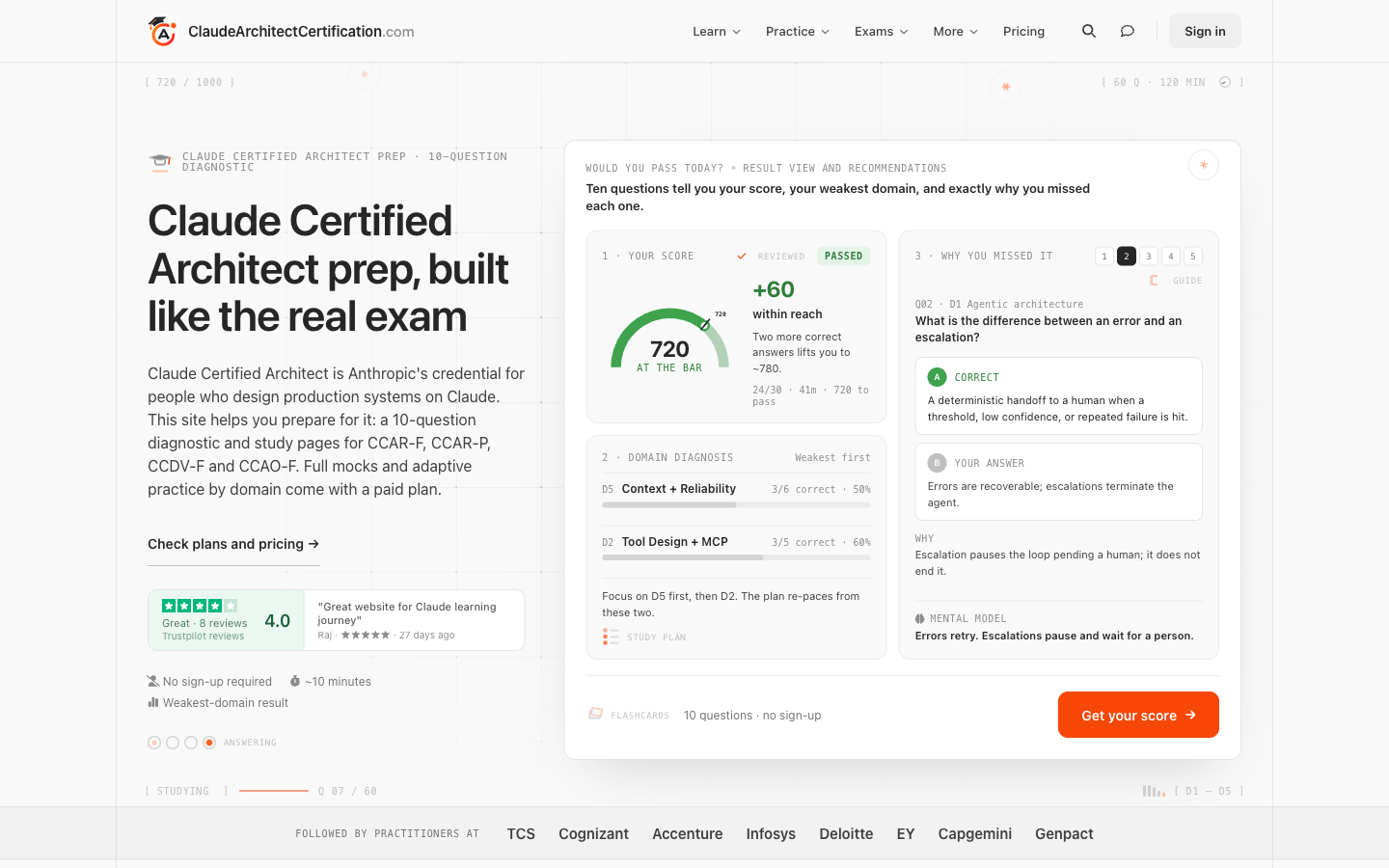 Claude Architect Certification screenshot 5 of 5