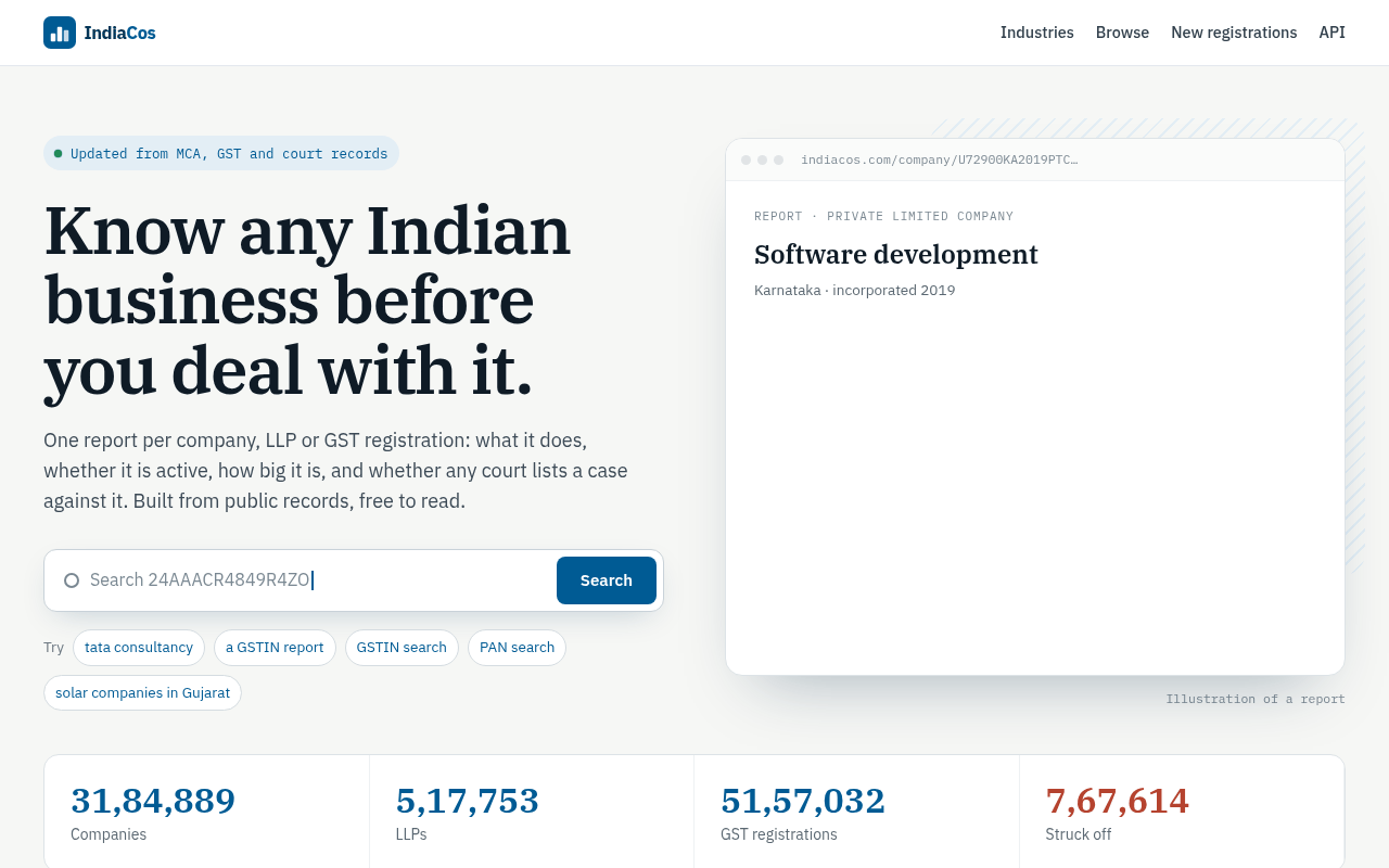 IndiaCos screenshot 2 of 2